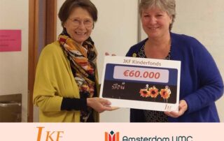 Johanna Kinderfonds schenkt €60.000,- voor verder onderzoek | Frame Running