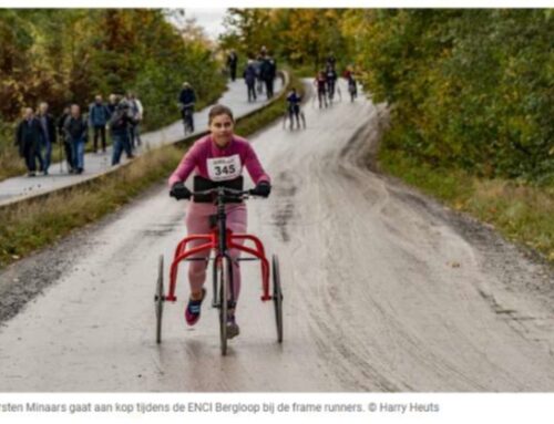 Mooi artikel over framerunners bij de ENCI Bergloop in Maastricht