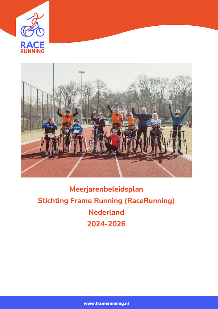 Meerjaren beleidsplan Stichting Frame Running Nederland 2024-2026